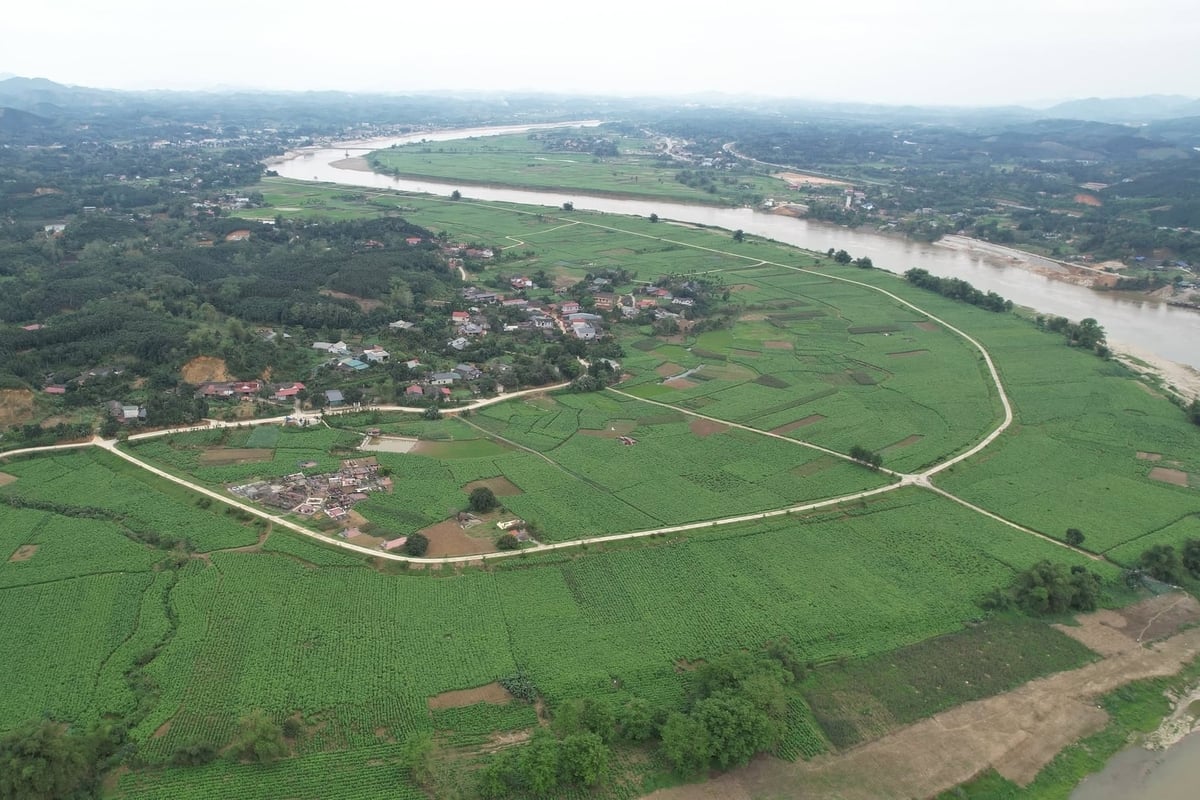 Xã Trấn Yên phấn đấu trở thành xã xã hội chủ nghĩa vào năm 2030. Ảnh: Thanh Hùng.