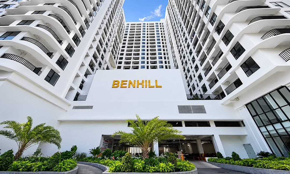 Một góc dự án Chung cư cao tầng Đồi Ben (BenHill), phường Thuận Giao, TP.HCM do Công ty Cổ phần Đầu tư BenHouse Việt Nam làm chủ đầu tư. Ảnh: Sở NN-MT TP.HCM.