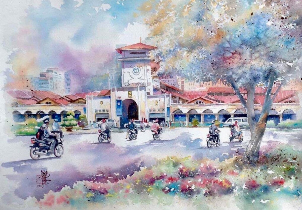 'Chợ Bến Thành'.