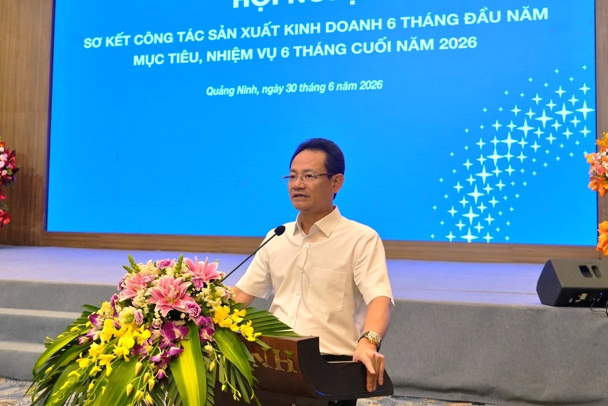 Ông Nguyễn Đức Thiện - Tổng giám đốc EVNNPC kết luận tại hội nghị. Ảnh: EVNNPC.