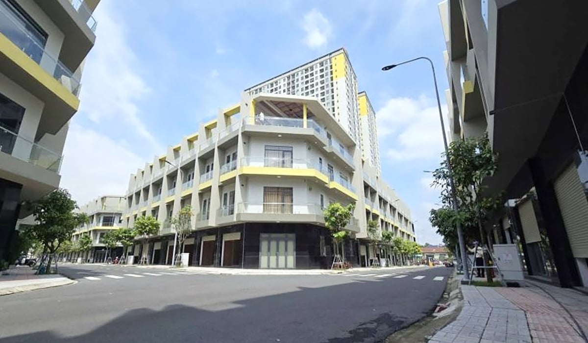 Một góc dự án Khu nhà ở Phát Khang, phường Đông Hòa, TP.HCM do Công ty Cổ phần Bất động sản Bcons Homes làm chủ đầu tư. Ảnh: Sở NN-MT TP.HCM.
