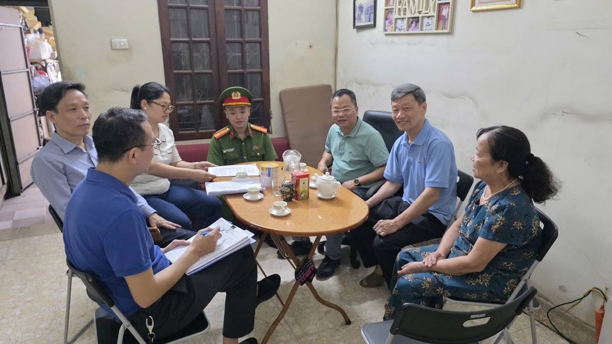 Sự đồng thuận của người dân phường Tương Mai là một trong những nguyên nhân chính giúp việc giải phóng mặt bằng diễn ra nhanh chóng. Ảnh: Hà Thanh.