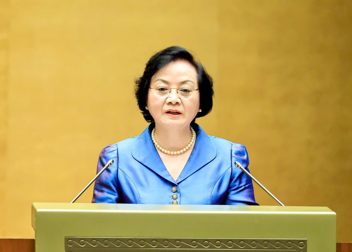 Bí thư Trung ương Đảng, Phó Thủ tướng Phạm Thị Thanh Trà phát biểu tại Hội nghị. Ảnh: Như Ý.