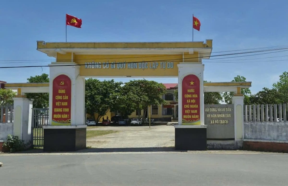 UBND xã Bố Trạch đã thu hồi hơn 193 triệu đồng tiền hỗ trợ đã chi trả sai đối tượng để nộp lại ngân sách theo quy định. Ảnh: Thanh Tâm.