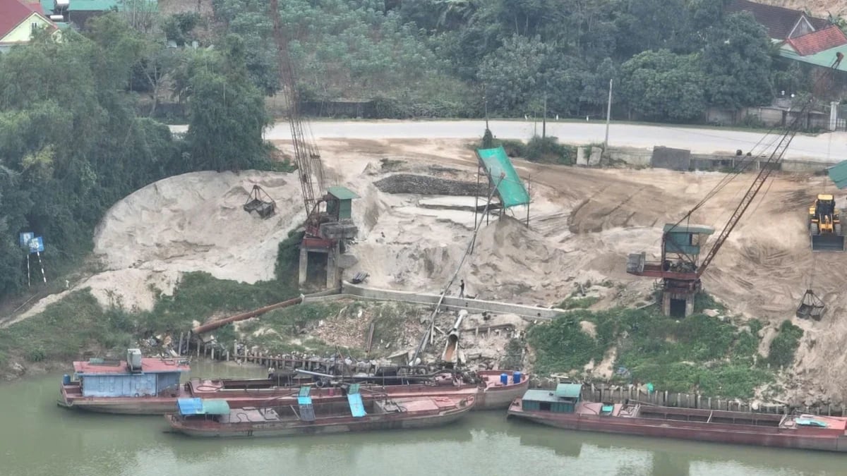Tỉnh Nghệ An đề nghị các địa phương giám sát chặt chẽ việc thu hồi, vận chuyển, sử dụng khoáng sản, bảo đảm công khai, minh bạch, tránh thất thoát, lãng phí. Ảnh: Thu Thủy.