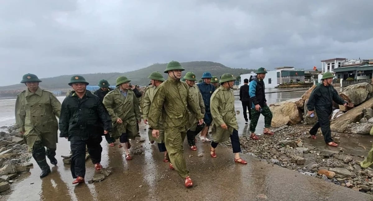 Sự chủ động trong công tác phòng chống thiên tai sẽ giảm thiểu thiệt hại. Ảnh: Quốc Toản.