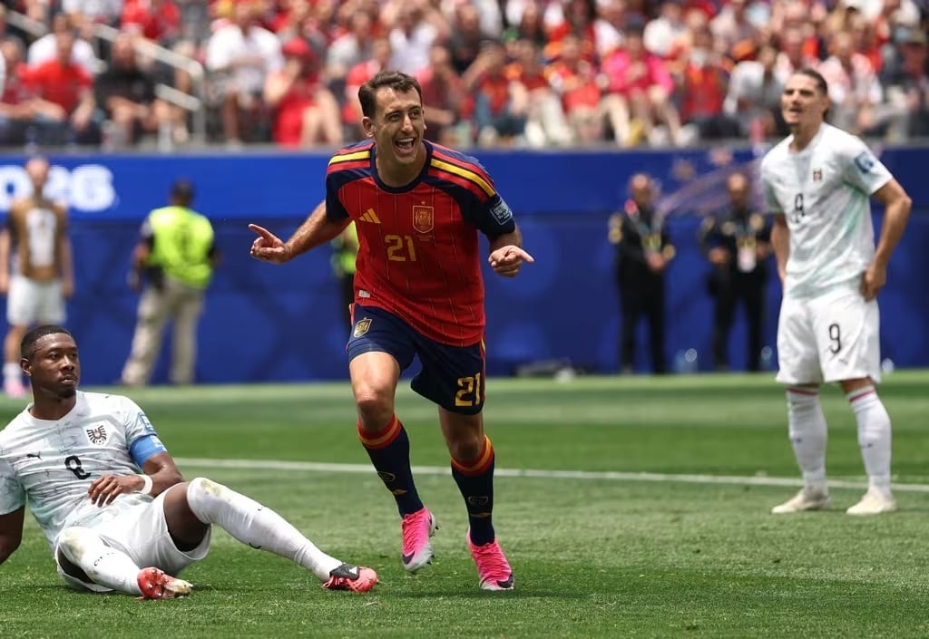 Tây Ban Nha có chiến thắng xứng đáng trước Áo. Ảnh: FIFA.