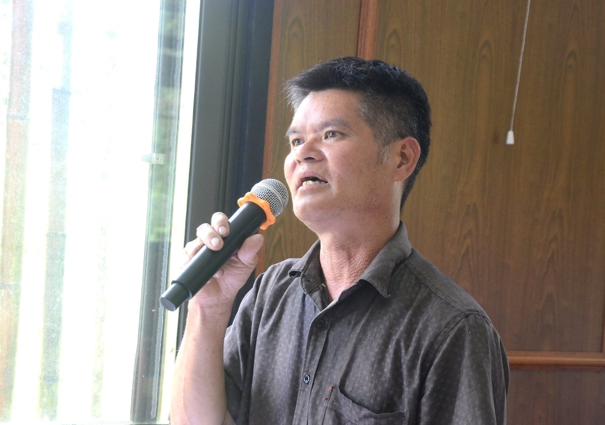 Anh L&yacute; Văn Ch&acirc;u cho biết, người Dao ở Tả Ph&igrave;n Hồ đặt nhiều hi vọng c&acirc;y s&acirc;m sẽ gi&uacute;p đời sống của b&agrave; con đổi thay. Ảnh: Đ&agrave;o Thanh.