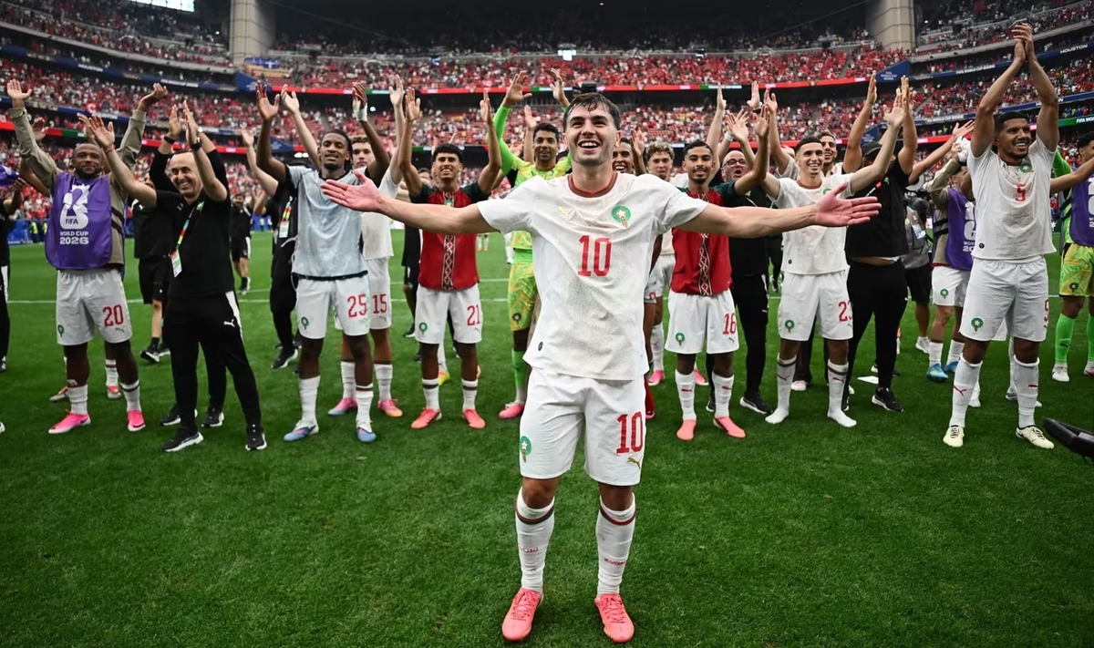 Brahim Diaz tỏa sáng trong chiến thắng trước Canada của Morocco, ngày 5/7. Ảnh: FIFA.