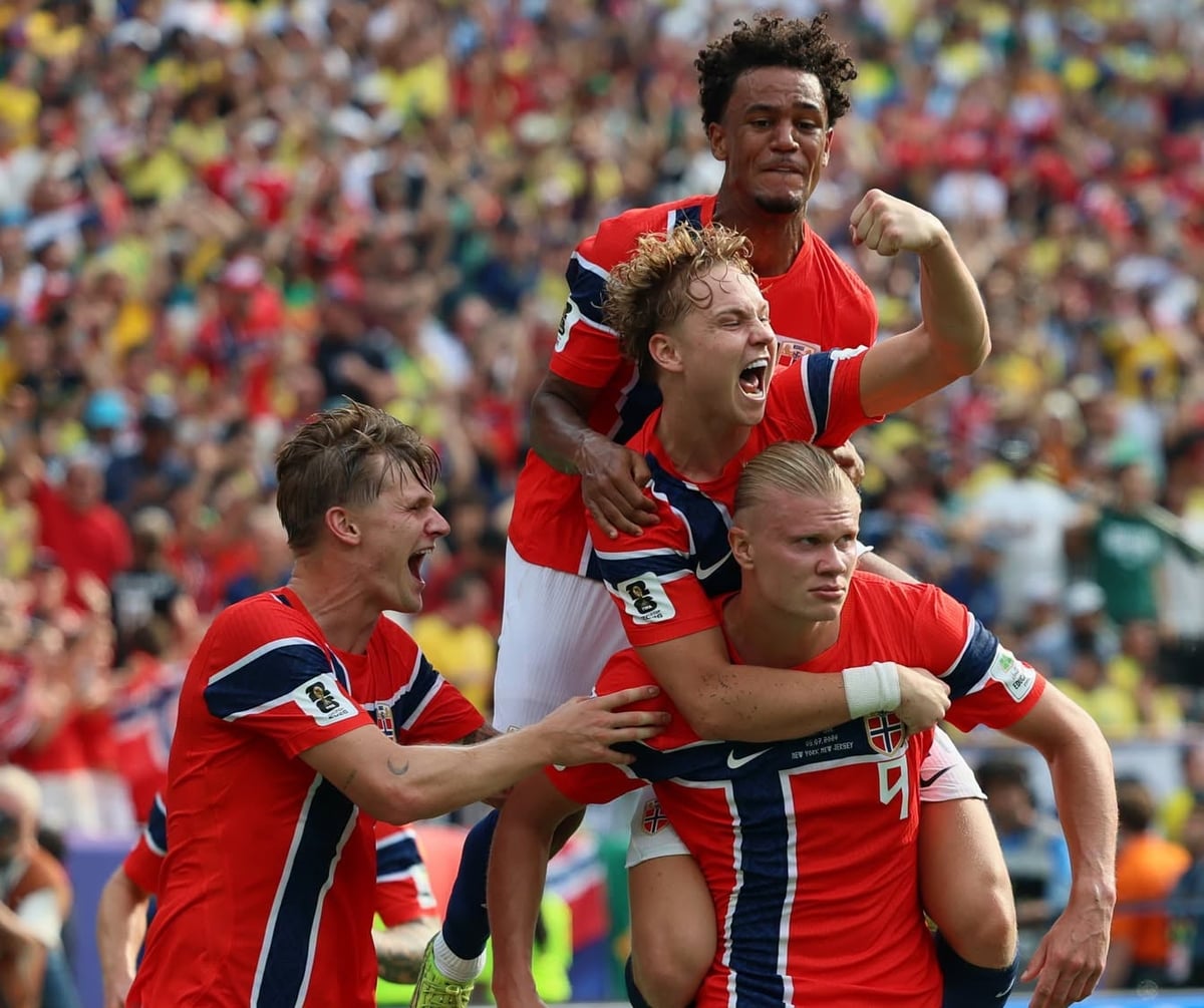 Na Uy có trận đấu đầy quả cảm trước Brazil. Ảnh: FIFA.