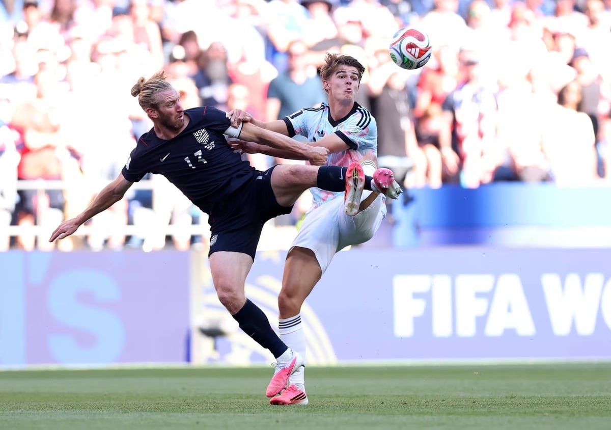 Tuyển Bí (áo trắng) đã có trận đấu hoàn hảo về chiến thuật trước Mỹ. Ảnh: FIFA.