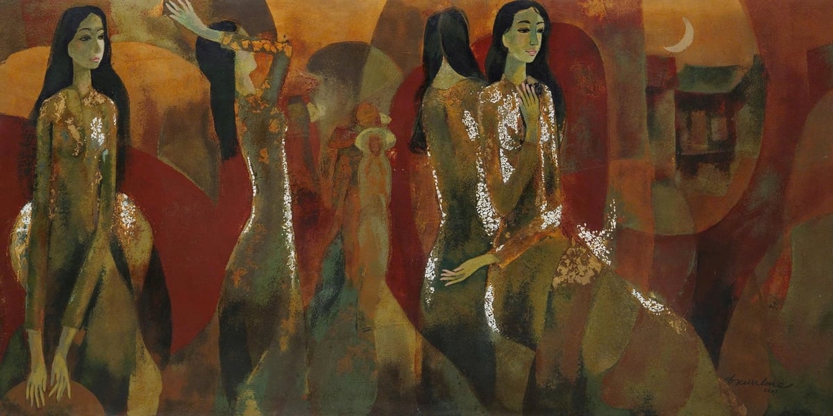 'Hồi tưởng' của Đặng Kim Long.