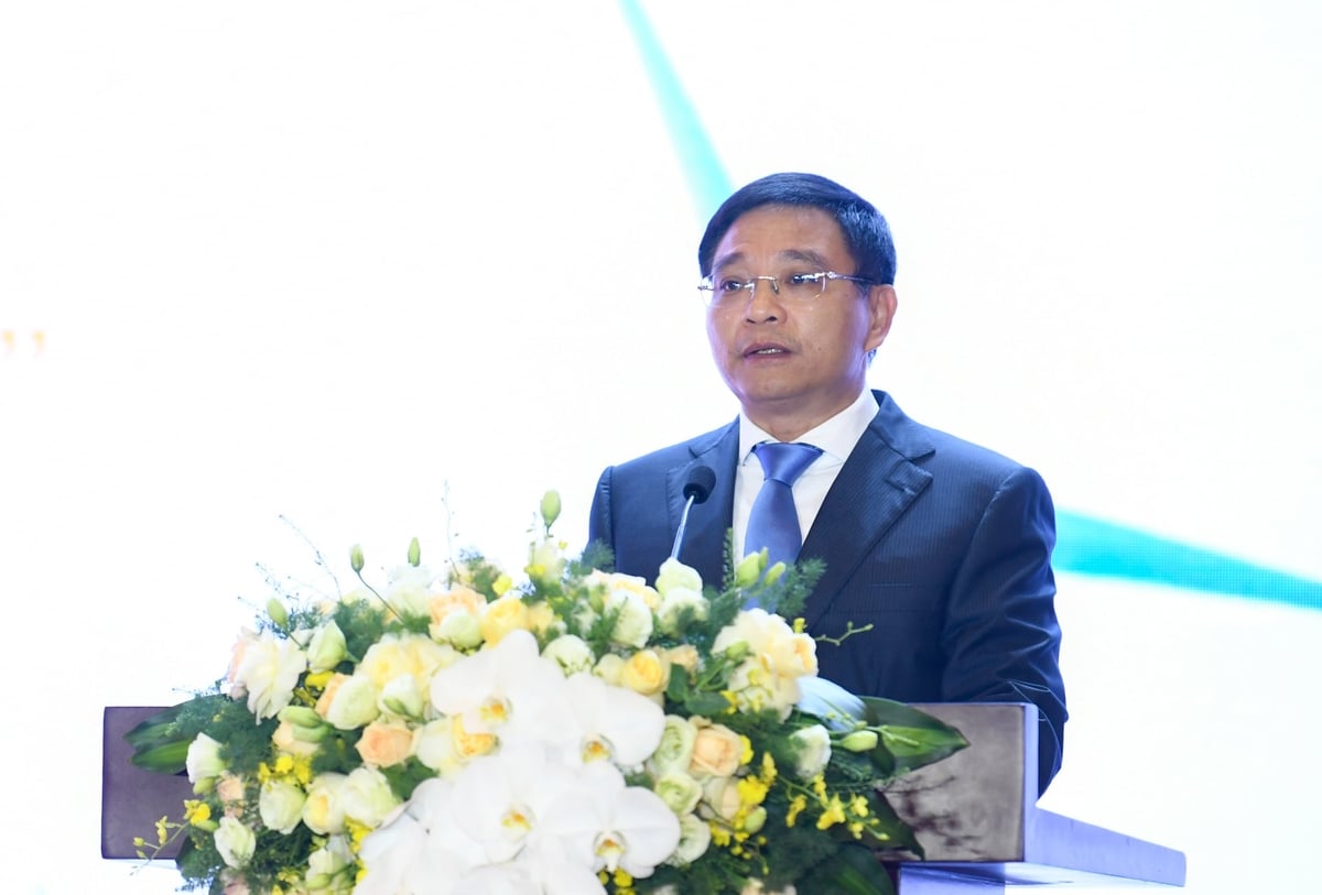 Ph&oacute; Thủ tướng Ch&iacute;nh phủ Nguyễn Văn Thắng tham dự v&agrave; ph&aacute;t biểu tại Diễn đ&agrave;n. Ảnh: Như &Yacute;.