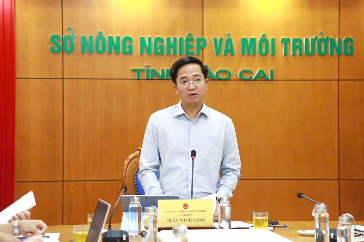 Ông Trần Minh Sáng, Giám đốc Sở Nông nghiệp và Môi trường tỉnh Lào Cai cho rằng, chính sách được xây dựng theo hướng bảo đảm tính khả thi, phù hợp thực tiễn và sẽ tiếp tục được điều chỉnh, hoàn thiện trong quá trình triển khai. Ảnh: Thanh Ngà.