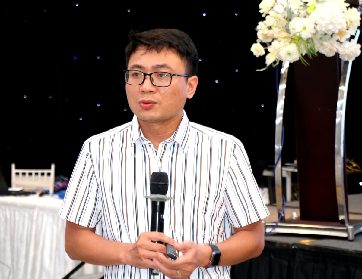 TS Nguyễn Tuấn Anh, Viện Kinh tế tài nguyên nước (Viện Khoa học Thủy lợi Việt Nam). Ảnh: KS.