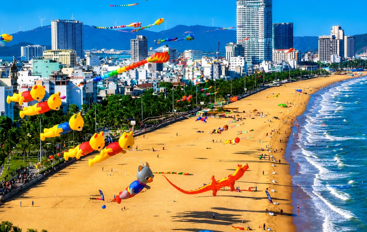Du lịch Gia Lai có nhiều khởi sắc sau khi mở rộng không gian phát triển từ đại ngàn đến biển xanh. Ảnh: CTV.