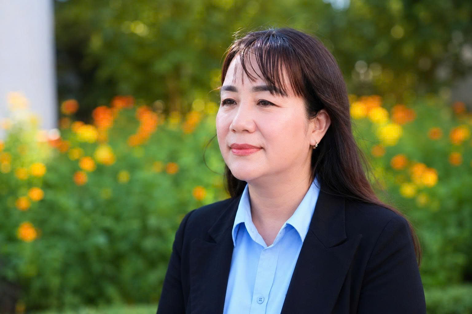 Bà Vũ Thị Bích Hậu - Phó Giám đốc Sở Nông nghiệp và Môi trường TP. Đà Nẵng. Ảnh: Tùng Đinh.