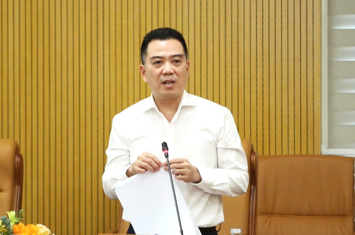 Thứ trưởng Đặng Ngọc Điệp phát biểu chỉ đạo tại hội nghị. Ảnh: Nguyễn Thủy.