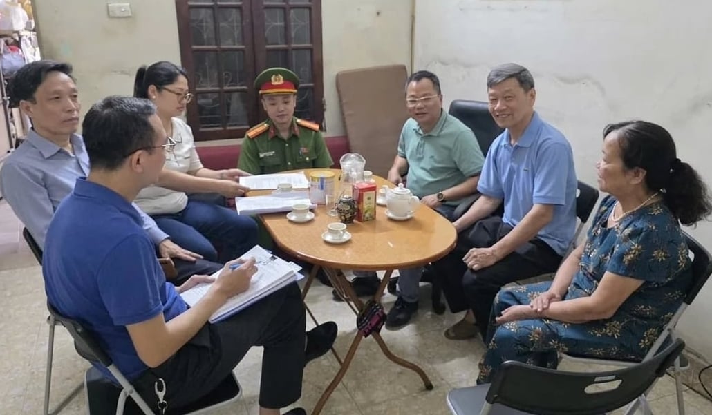 Sự đồng thuận của người dân phường Tương Mai là một trong những nguyên nhân chính giúp việc giải phóng mặt bằng diễn ra nhanh chóng. Ảnh: Hà Thanh.