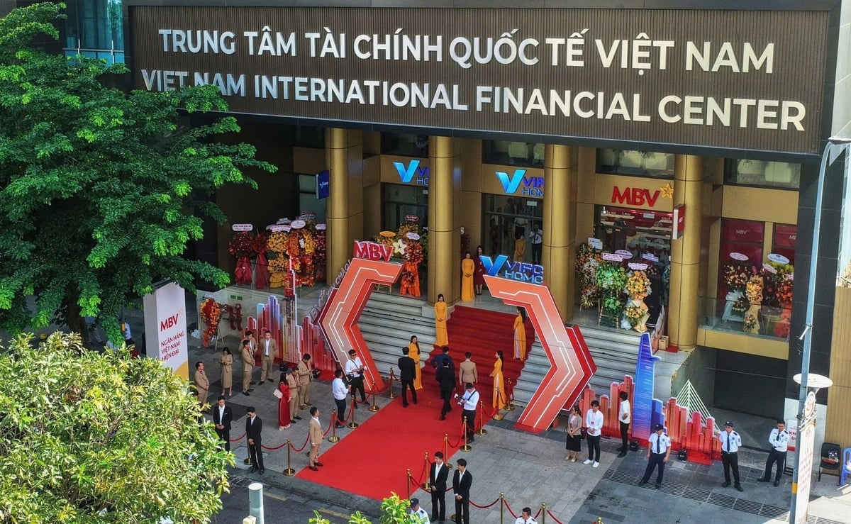 MBV khai trương trụ sở kinh doanh tại tòa nhà của Trung tâm Tài chính Quốc tế Việt Nam tại TP.HCM. Ảnh: MB.