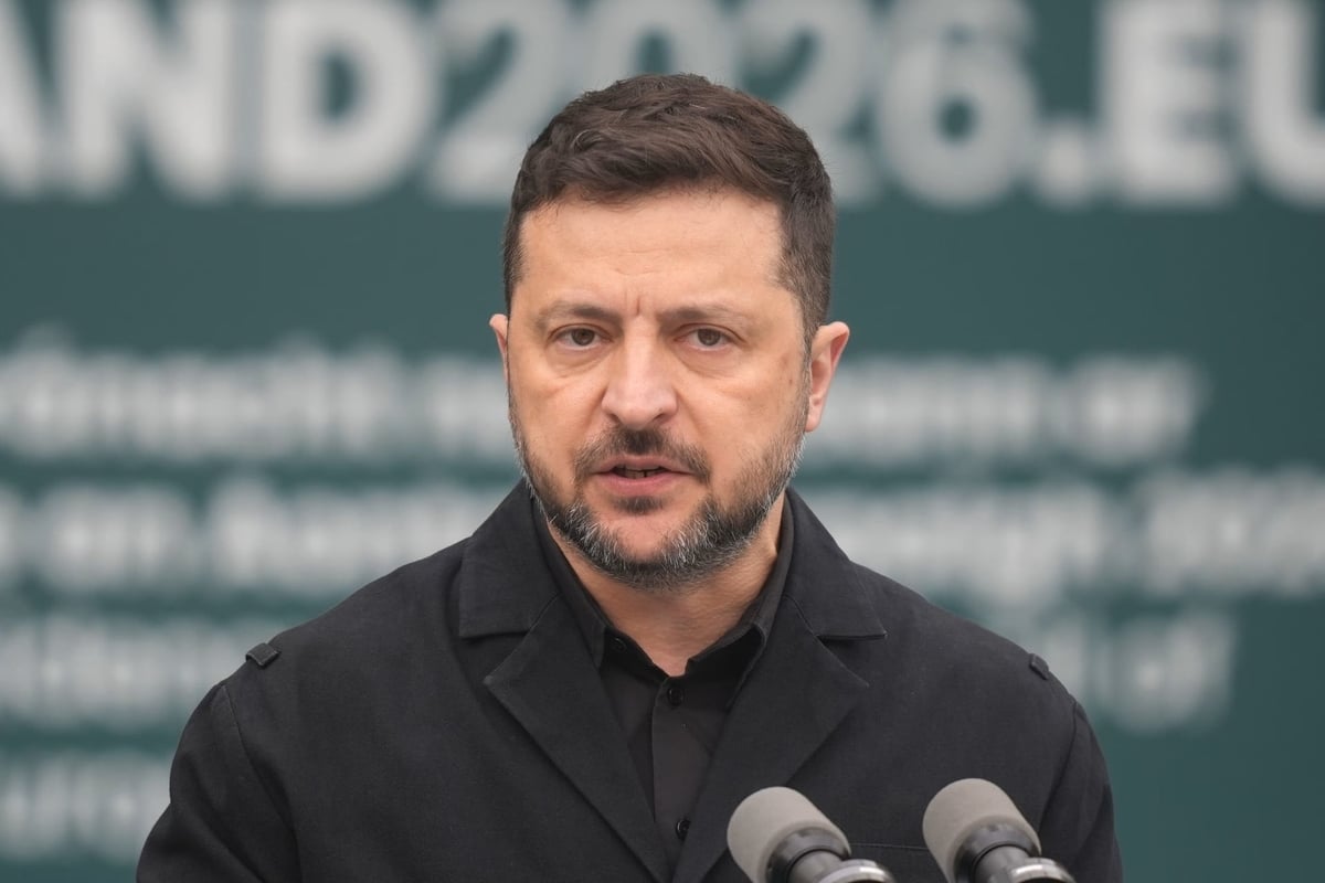 Tổng thống Ukraine Volodymyr Zelensky. Ảnh: The Independent.
