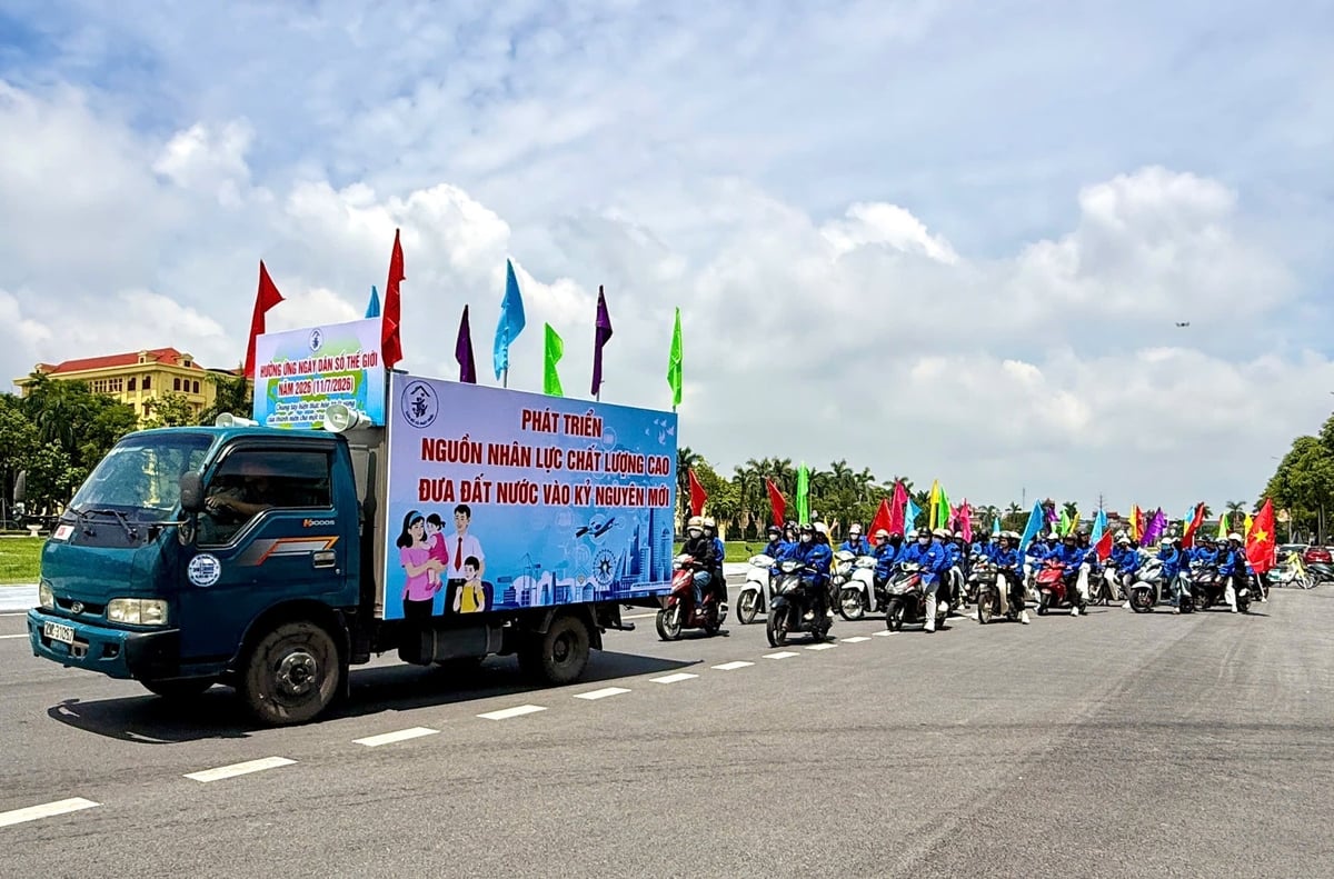 Như thông điệp của Ngày Dân số Thế giới năm nay, đầu tư cho thanh niên, cho quyền và sự lựa chọn của họ chính là đầu tư cho tương lai chung của Việt Nam. Ảnh: UNFPA.