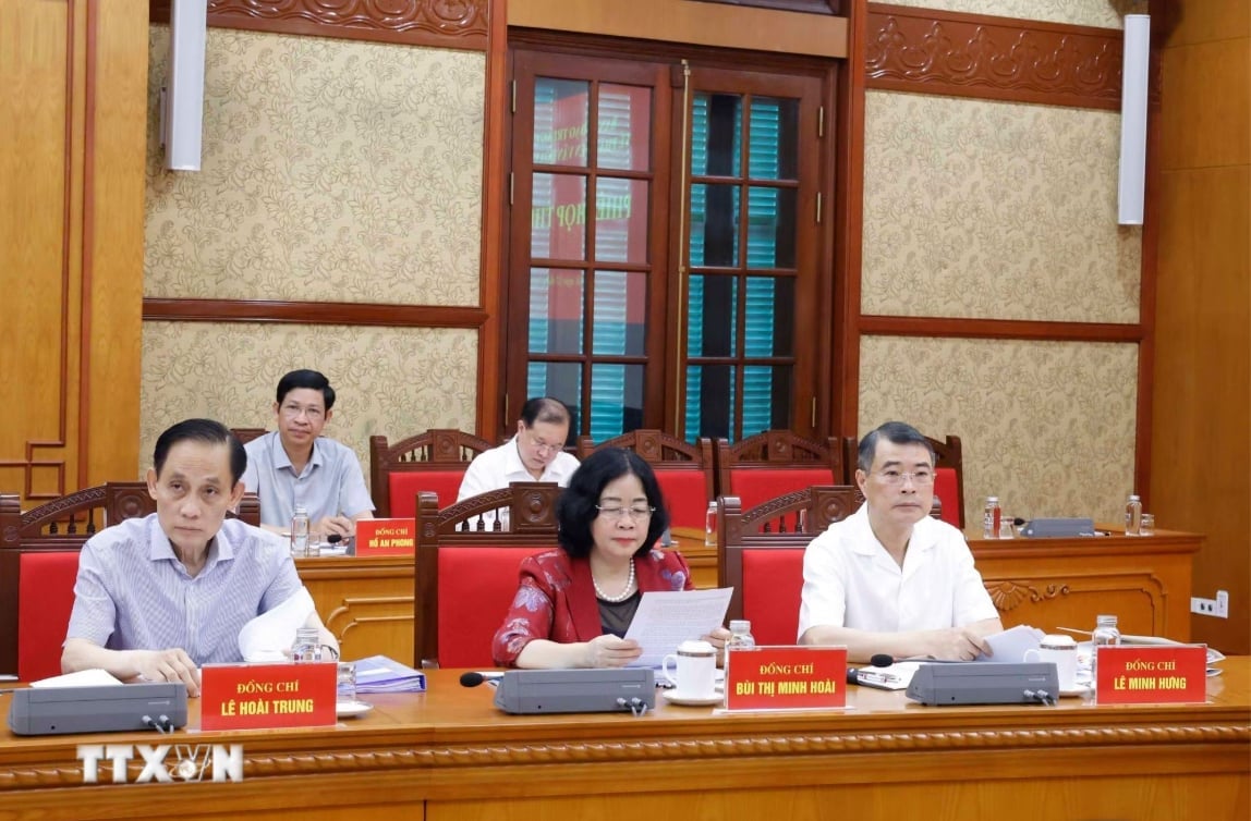 Các đại biểu tham dự phiên họp. Ảnh: Thống Nhất/TTXVN.