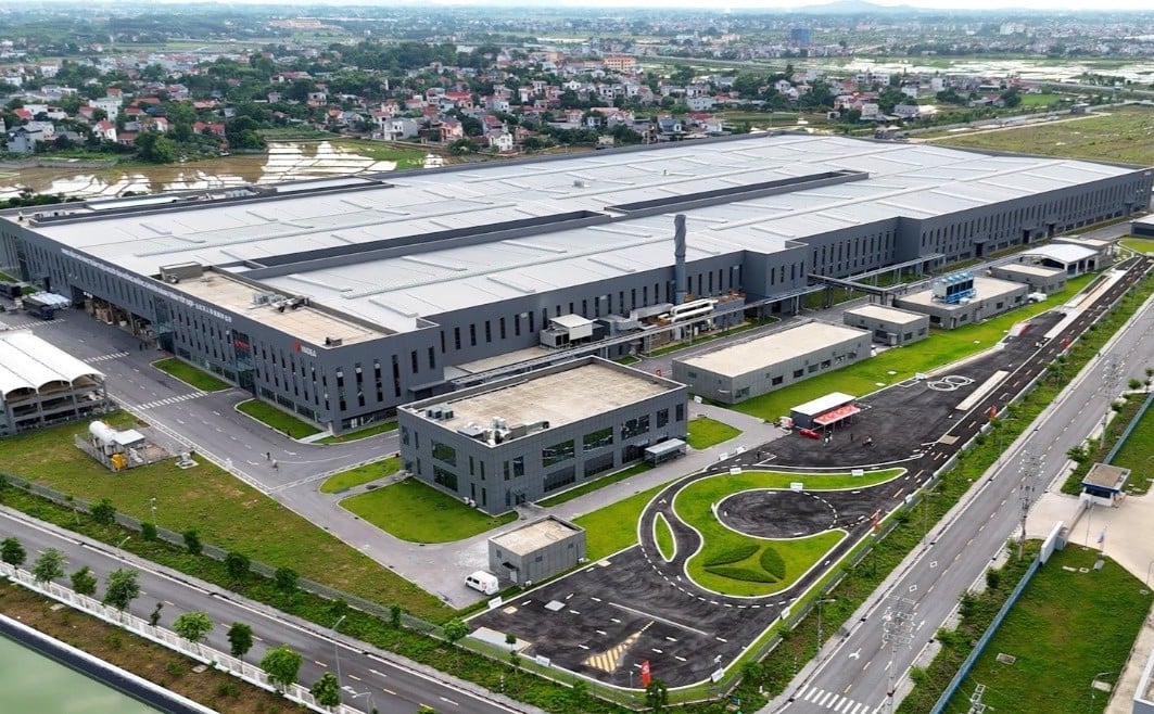 Nhà máy sản xuất thông minh của YADEA tại Việt Nam tọa lạc tại xã Lạng Giang, tỉnh Bắc Ninh với quy mô 23ha. Ảnh: Nguyễn Thành.