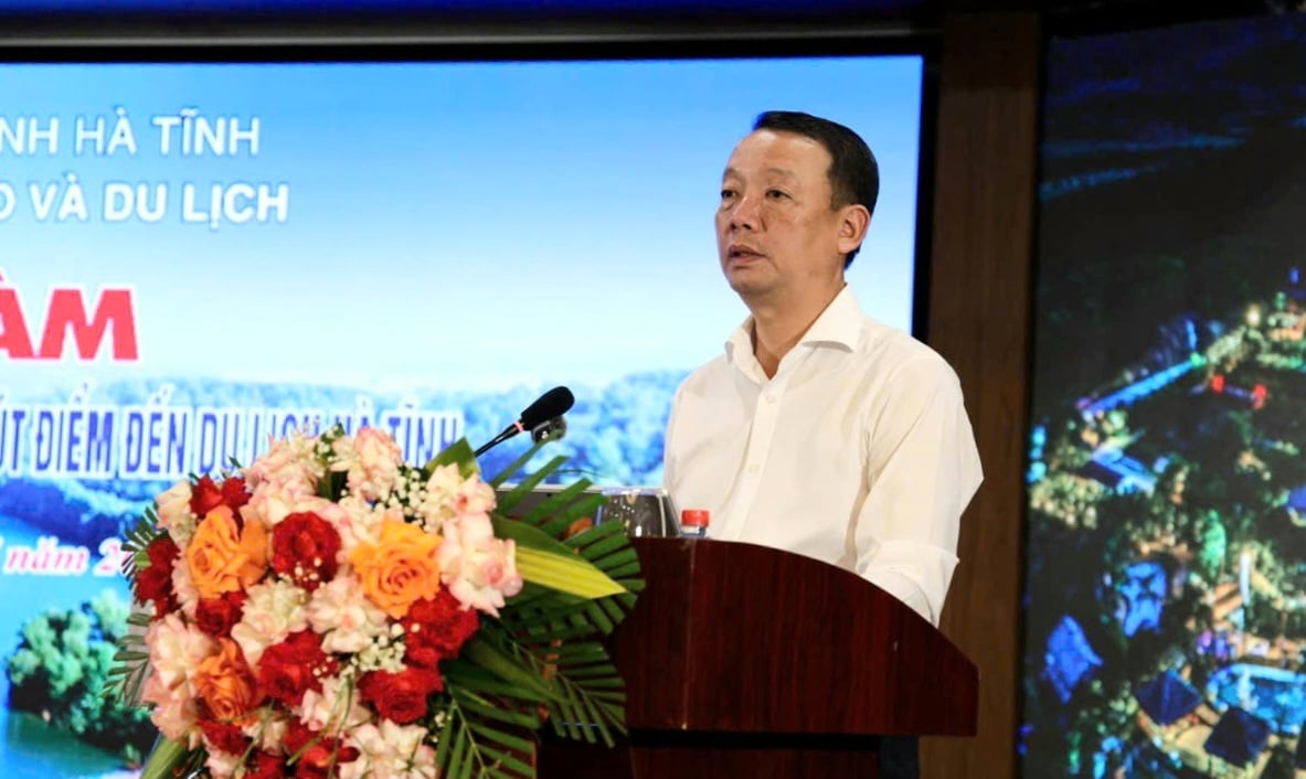 Chủ tịch tỉnh Hà Tĩnh cho rằng việc quảng bá du lịch Hà Tĩnh đang cần một 'nhạc trưởng'. Ảnh: T.Nga.