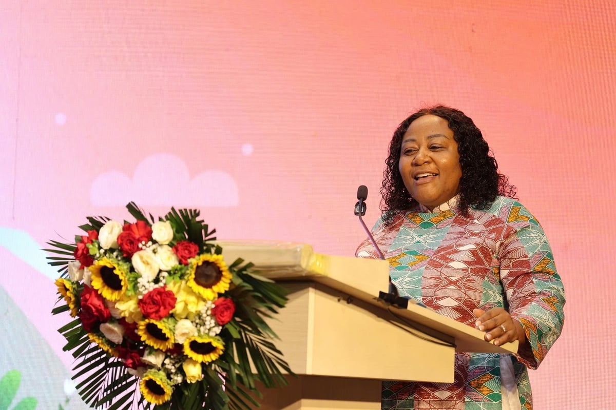 Bà Caroline Nyamayemombe khẳng định, UN Women cam kết sẽ tiếp tục đồng hành cùng Hội LHPN Việt Nam trong giai đoạn tiếp theo. Ảnh: Thu Hà.