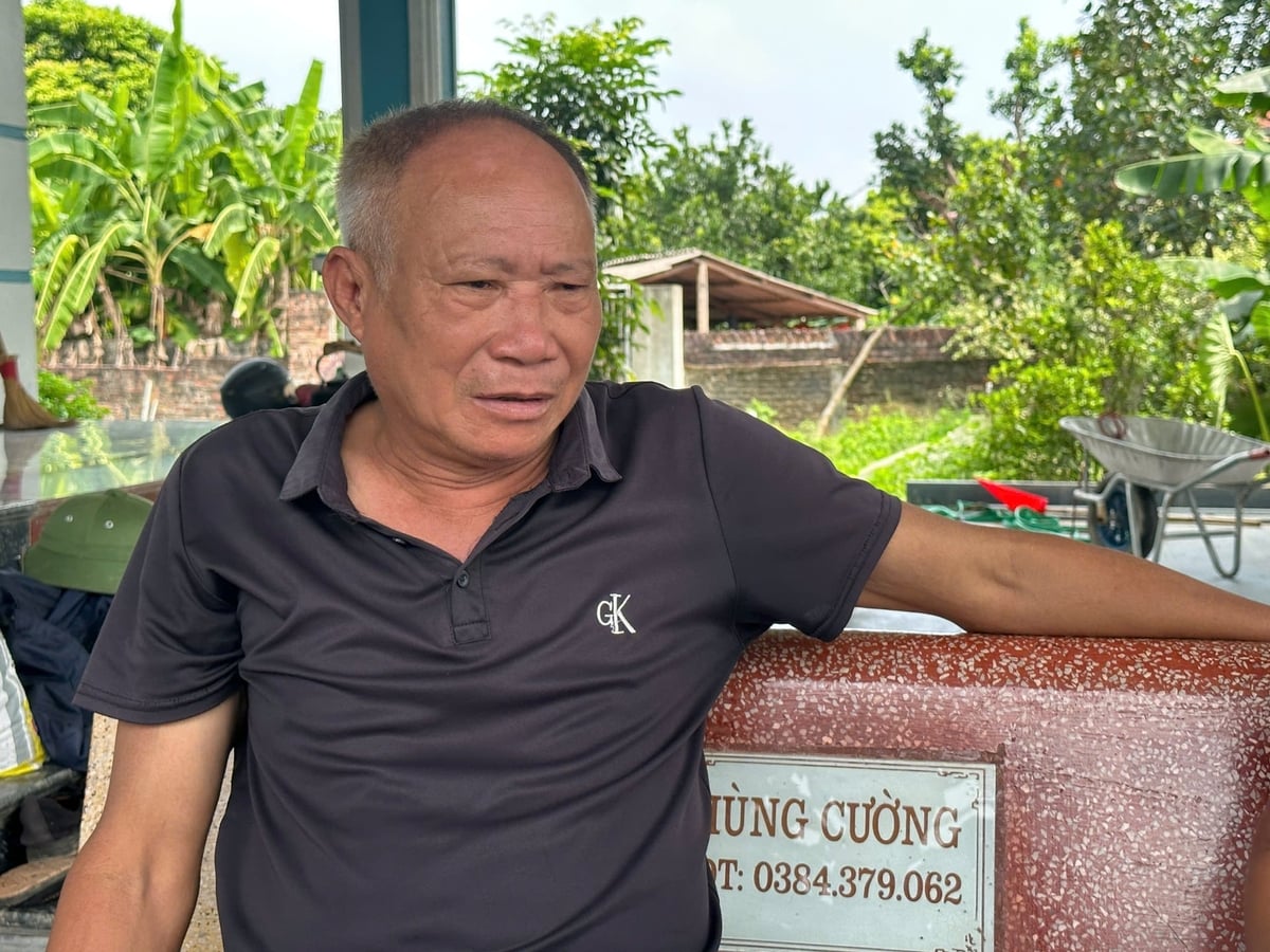 Tìm được người kế cận không phải chuyện dễ, ông Dương Ngọc Hùng, người dân tại xóm Quyết Tiến chia sẻ. Ảnh: Quang Linh.