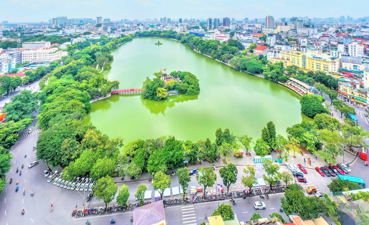 UBND thành phố Hà Nội ban hành kế hoạch triển khai Quy chế phối hợp Vùng Thủ đô trong quản lý môi trường. Ảnh: Chinhphu.vn.