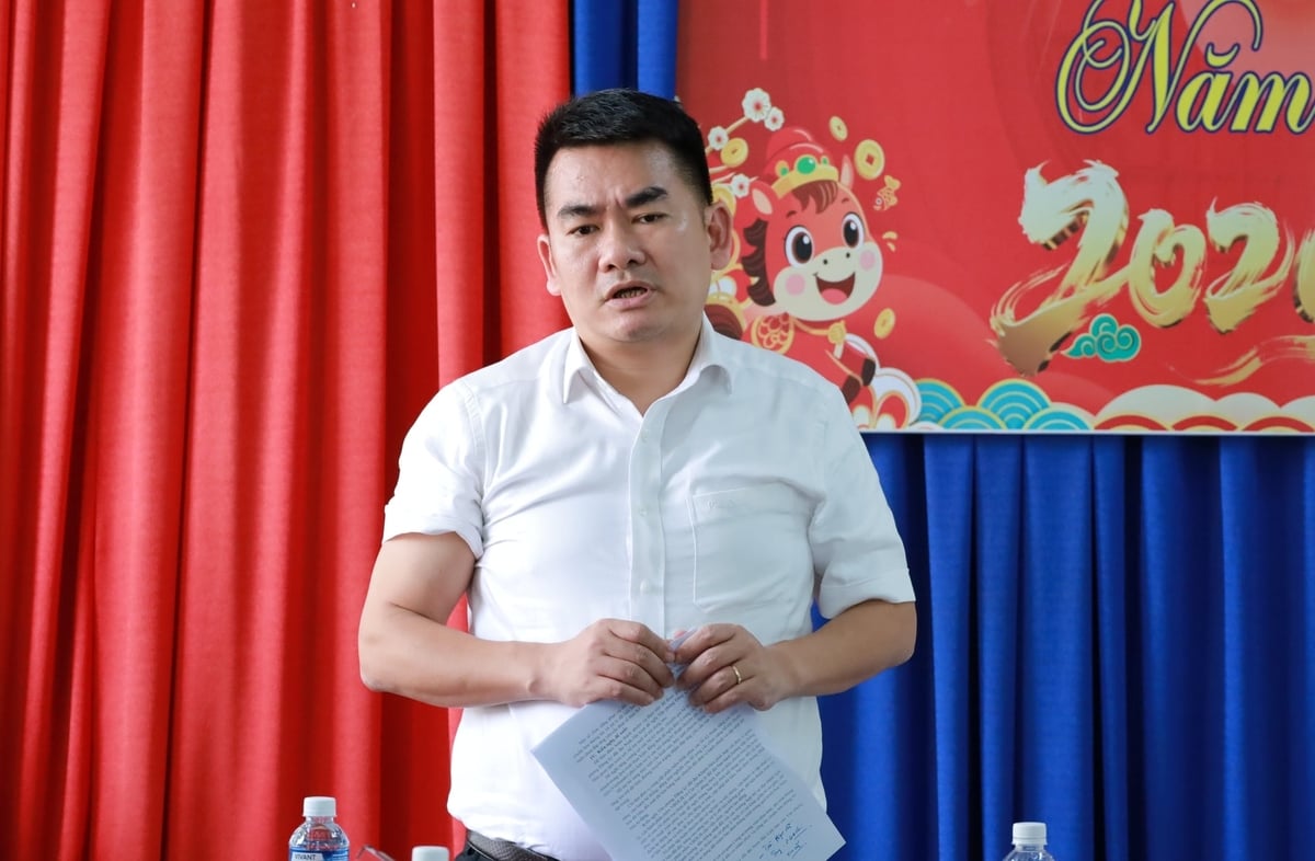 Ông Nguyễn Ngọc Tuyến, Phó Giám đốc Sở Nông nghiệp và Môi trường Khánh Hòa yêu cầu các đơn vị tập trung mọi nguồn lực, đẩy nhanh tiến độ để bảo đảm hoàn thành các mốc thời gian đã đề ra. Ảnh: Phương Chi.