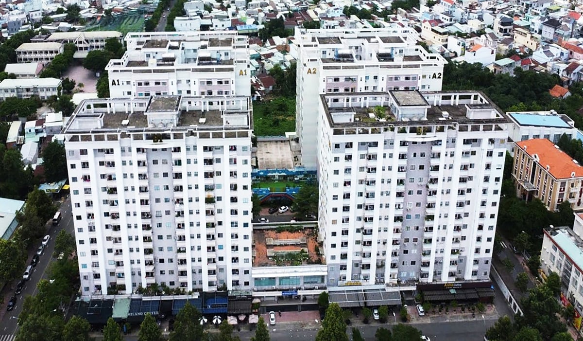 Một dự án Nhà ở xã hội trên địa bàn thành phố Đồng Nai đã được chủ đầu tư đưa vào hoạt động. Ảnh: CTV.