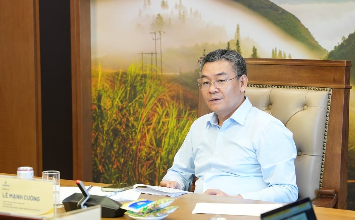 Tổng Giám đốc Petrovietnam Lê Mạnh Cường nhấn mạnh, việc áp dụng các nguyên tắc OECD cần phải tạo ra giá trị thực chất, góp phần nâng cao hiệu quả quản trị, tăng cường tính minh bạch và năng lực cạnh tranh của Petrovietnam. Ảnh: Petrovietnam.