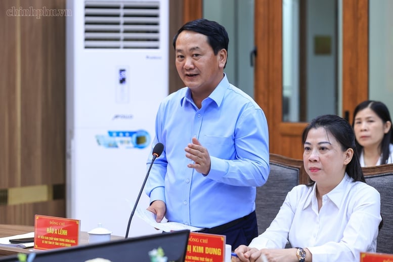 Bí thư Tỉnh ủy Tuyên Quang Hầu A Lềnh cho biết Ban Chỉ đạo phòng chống tham nhũng, lãng phí, tiêu cực của tỉnh đã đưa vụ việc vào diện theo dõi, chỉ đạo. Ảnh: VGP/Nhật Bắc.