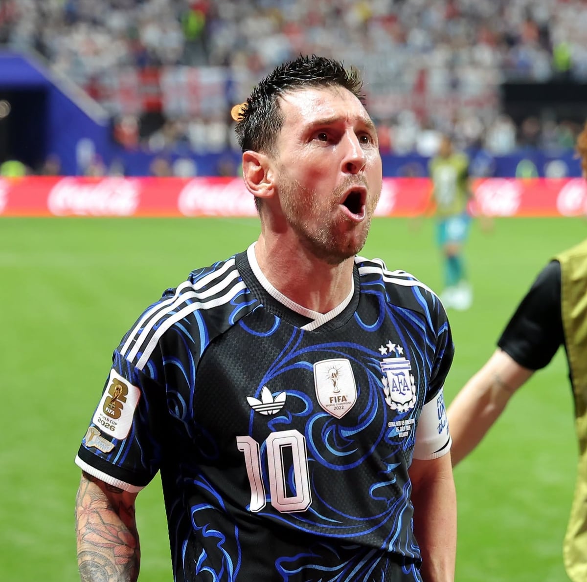 Messi ghi dấu ấn trong chiến thắng của Argentina. Ảnh: FIFA.
