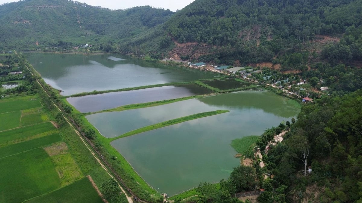 Toàn cảnh hồ Đồng Nững. Ảnh: ĐT.