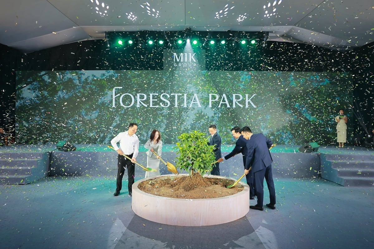 MIK Group chính thức khởi công dự án khu đô thị đầu tiên - Forestia Park. Ảnh: MikGroup.