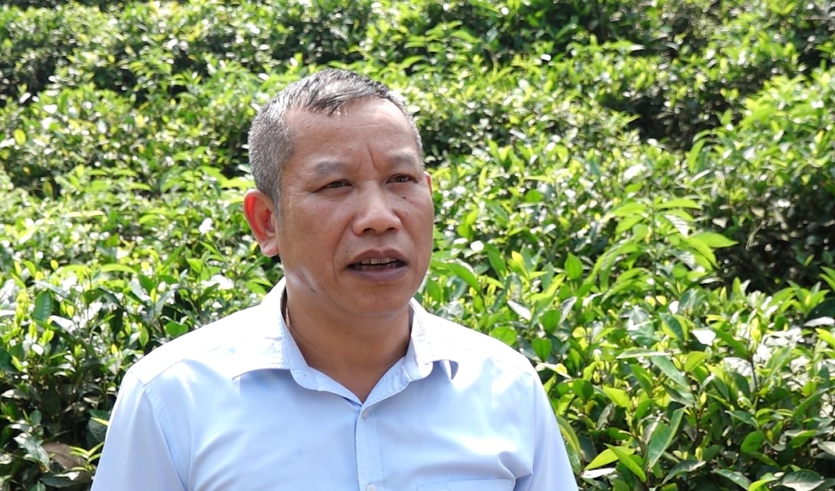 Ông Tô Văn Khiêm, Trưởng xóm lâm thời xóm Phú Minh, xã Vô Tranh (tỉnh Thái Nguyên). Ảnh: Quang Linh.