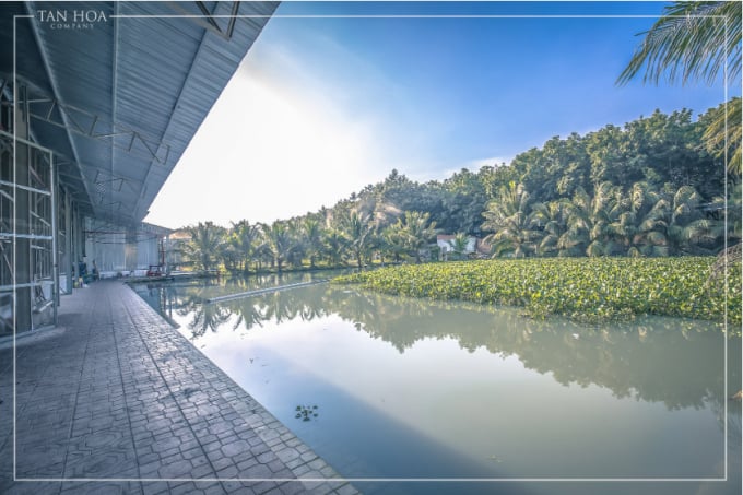 Môi trường Công ty Tân Hòa – Tây Ninh. Ảnh: Tanhoa.