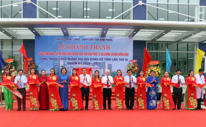222-163627_751.jpg Lễ cắt băng khánh thành công trình. Ảnh: Trần Trung.