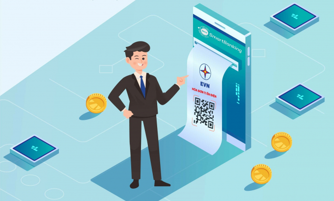 anh-thanh-toan-tien-dien-qr-130915_399.jpg Khách hàng sẽ thấy tiện ích khi sử dụng BIDV SmartBanking