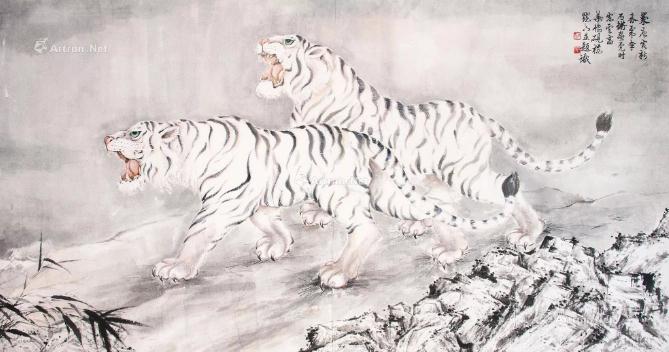6041a246a31024adbdb85a06-152933_819.jpeg Tranh hổ trắng của họa sỹ Situ Naiqiang