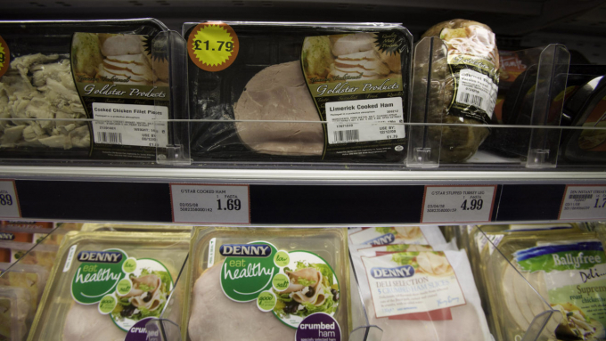 The UK's request to continue to transport meat from Britain to Northern Ireland has been granted. AFP