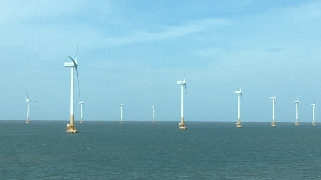 China installed more offshore wind capacity than any other nation for the third year running. Photo: SS Young