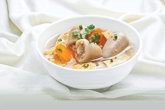 Món ngon mỗi ngày - Hướng dẫn chi tiết cách làm món Đuôi heo hầm măng tươi