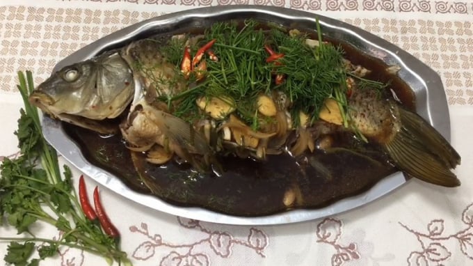 Món cá hấp xì dầu