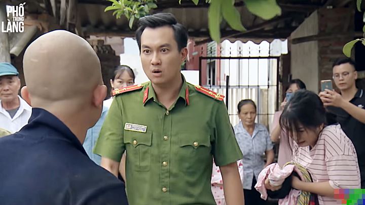 Mến tiếp tục thái độ không tôn trong vợ dù Nam đã can ngăn. Ảnh chụp màn hình