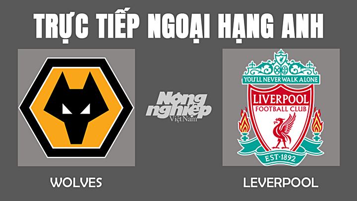 Trực tiếp bóng đá Ngoại hạng Anh giữa Wolves vs Liverpool hôm nay 4/12/2021